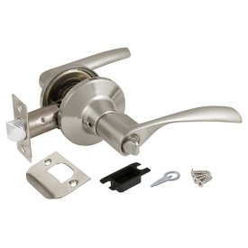 Ручка-защелка AJAX Knob 6010 SN-B матовый никель фиксатор