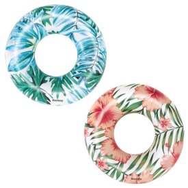 Круг для плавания BESTWAY Tropical Palms 119см