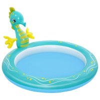 Бассейн надувной BESTWAY Морской конёк 188x160см 140л с разбрызгивателем