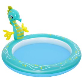Бассейн надувной BESTWAY Морской конёк 188x160см 140л с разбрызгивателем
