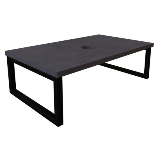 Столешница Grunge Loft 80см бетон темно-серый