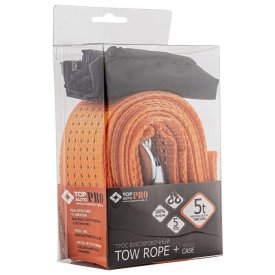 Трос буксировочный TOP AUTO Премиум 50мм 5м 5т 2крюка сумка-чехол