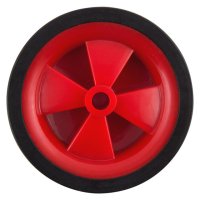 Колесо для тележки 88мм пластиковое резина