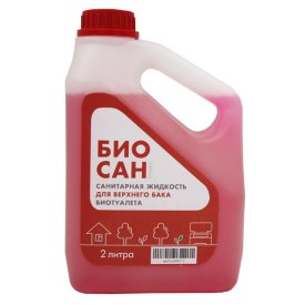 Жидкость BIO-SAN Rinse для верхнего бачка биотуалета 2л