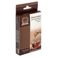 Пакетики для чая MARMITON 50шт на завязках  полиэстр
