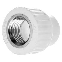Муфта PPR РОСТерм комбинированная d20х1/2 ВР