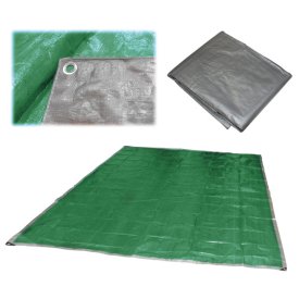 Тент полиэтиленовый ECOS 3х4м с люверсами 60г/м2