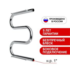 Полотенцесушитель водяной INDIGO M-образный 600х400мм 1