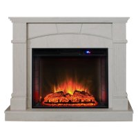 Каминокомплект REALFLAME HISTORY 25,5 WT+Sparta 25.5 LED S серый