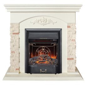 Каминокомплект REALFLAME NEAPOLIS WT+Majestic (MBL) (MU24)