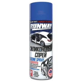 Смазка силиконовая RUNWAY RW6185 450мл аэрозоль