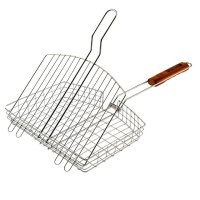 Решетка-гриль PALISAD 30,5х23,5х5,5см хром.сталь/дер.ручка