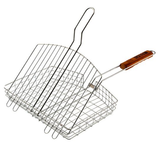 Решетка-гриль PALISAD 30,5х23,5х5,5см хром.сталь/дер.ручка