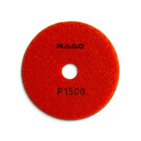 Круг шлифовальный алмазный гибкий АГШК RAGE by VIRA Р1500 100мм мокрое шлифование