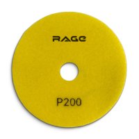 Круг шлифовальный алмазный гибкий АГШК RAGE by VIRA Р200 100мм мокрое шлифование