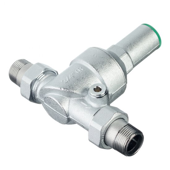 Редуктор давления Far 3/4 НР(ш) мембранный с отверстием под манометр (FA 2810 34)