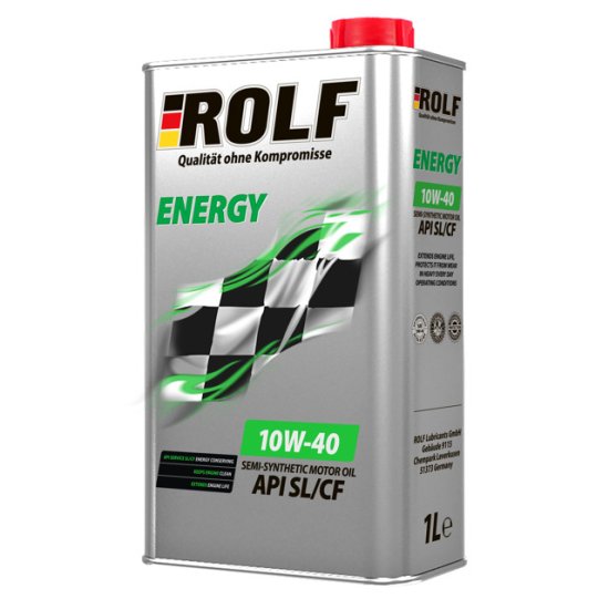 Масло моторное ROLF Energy SAE 10W-40 API SL/CF 1л