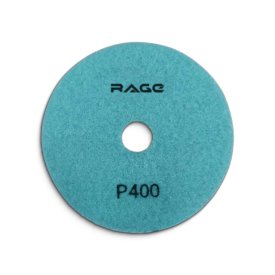 Круг шлифовальный алмазный гибкий АГШК RAGE by VIRA Р400 100мм мокрое шлифование