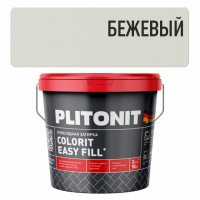 Затирка для швов PLITONIT Colorit EasyFill эпокс. 1-10мм 2кг бежевая