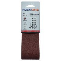 Лента шлифовальная FLEXIONE Expert 75x457мм P120 3шт
