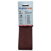 Лента шлифовальная FLEXIONE Expert 75х533мм P40 3шт