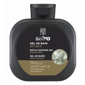 Гель для душа SAIRO Marine Salts Черный 750мл