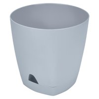 Горшок с прикорневым поливом Amsterdam 0,65л d11см h11см утренний туман пластик