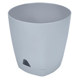 Горшок с прикорневым поливом Amsterdam 0,65л d11см h11см утренний туман пластик