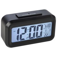 Часы электронные HOMESTAR HS-0110 LED с будильником черный