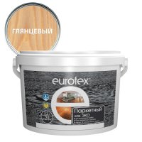 Лак в/д паркетный EUROTEX Эко 2,2л глянцевый, арт.80135