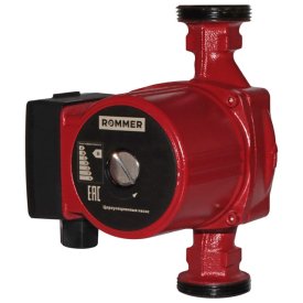Насос циркуляционный ROMMER 25/6 180мм с гайками