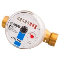 Счетчик для холодной воды ITELMA DN15 110 мм без сгонов