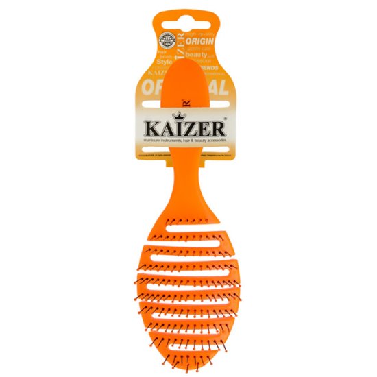 Щетка массажная KAIZER 20,5см вентиляционная пластик