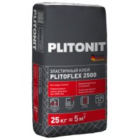 Клей плиточный PLITONIT Plitoflex 2500 25кг серый