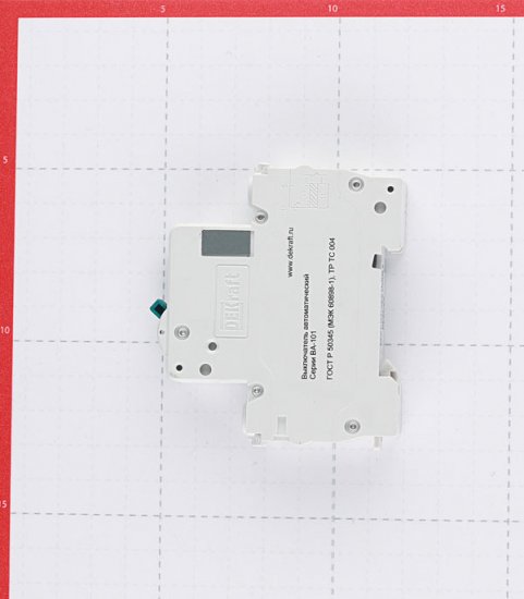 Автоматический выключатель модульный Dekraft BA-101 1P 25А тип C 4,5 кА 230/400 В (11056DEK)