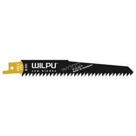 Полотно для сабельной пилы по дереву WILPU 3021/225 225мм 1шт