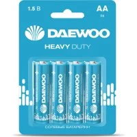 Солевая батарейка DAEWOO Heavy Duty 2021