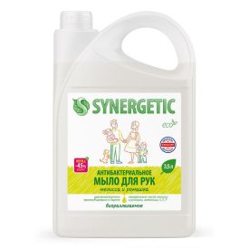Мыло жидкое SYNERGETIC Антибактериальное Мелисса и Ромашка 3,5л