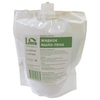 Мыло-пена жидкое LIME 420мл в картридже для диспенсера