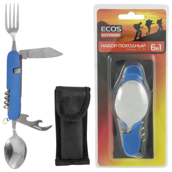 Набор походный ECOS TS-34 6в1