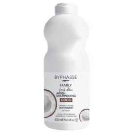 Кондиционер BYPHASSE Family Fresh Delice Кокос для окрашенных волос 400мл