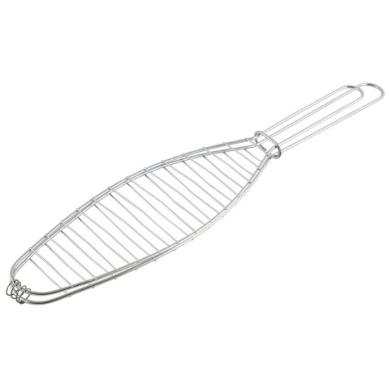 Решетка-гриль ECOS 27х9х1,5см хром.сталь