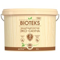 Антисептик ТЕКС Bioteks Эко-Сауна для бань и саун база AD 2л бесцветный, арт.700010651