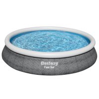 Бассейн надувной BESTWAY Fast set 457х84см 9677л