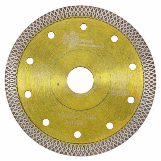 Диск алмазный TRIO-DIAMOND Ultra Thin X-Turbo 125х1,2х2,23мм турбо