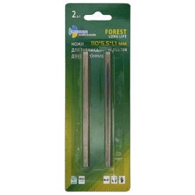 Ножи для электрорубанка TRIO-DIAMOND 110х5,5х1,1мм двусторонние 2шт