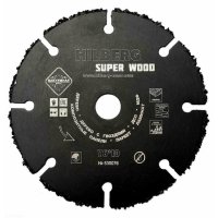 Диск карбид вольфрамовый HILBERG Super Wood 76х10х1,8мм сегментный