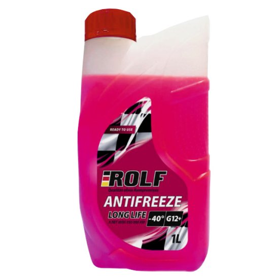 Антифриз ROLF Antifreeze G12+ Red 1л