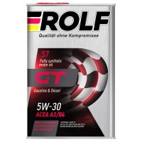 Масло моторное ROLF GT SAE 5W-30 ACEA A3/B4 4л