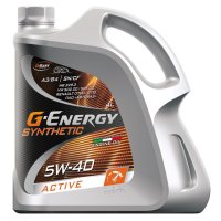 Масло моторное G-ENERGY Synthetic Active 5W-40 4л